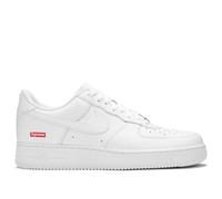 Nike mens Air Force 1 Low Supreme Mini Box Logo White, Scarpe sportive da uomo, bianco/bianco, 42.5 EU