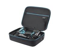 Supremery Borsa compatibile con Makita DDF482Z, robusta custodia rigida in EVA con maniglia e cerniera, borsa protettiva e trasporto per trapano avvitatore a batteria, batterie e accessori (nero)