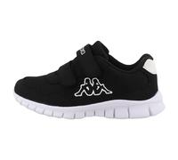 Supremo - Kappa 95k0093001, Scarpe da Ginnastica, Nero Bianco, 37 EU