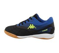 Supremo - Kappa 95k0233007, Scarpe da Ginnastica, Black Royal Lime, 34 EU