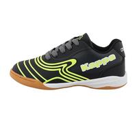 Supremo - Kappa 95k0233009, Scarpe da Ginnastica, Nero Lime, 32 EU