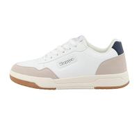 Supremo - Kappa 95k0251001, Scarpe da Ginnastica Uomo, White Ltgrey Navy, 45 EU