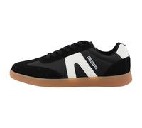 Supremo - Kappa 95k0301001, Scarpe da Ginnastica Uomo, Nero Bianco, 44 EU