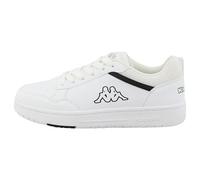 Supremo - Kappa 95k0513001, Scarpe da Ginnastica, Bianco Nero, 31 EU