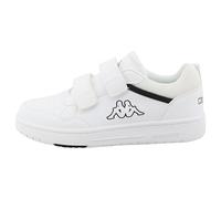 Supremo - Kappa 95k0513002, Scarpe da Ginnastica, Bianco Nero, 32 EU