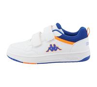 Supremo - Kappa 95k0513002, Scarpe da Ginnastica, White Royal Orange, 40 EU