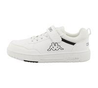 Supremo - Kappa 95k0513004, Scarpe da Ginnastica, Bianco Nero, 34 EU