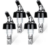 SuproBarware Versatore automatico misurato per bottiglie - dosatore rapido per liquori, bevande, vino, cocktail, casa, bar, 30 ml (confezione da 4)