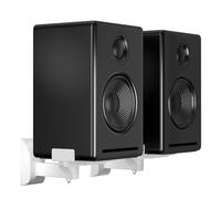 suptek 2 Supporto a Parete per Altoparlanti, Supporto Universale per Altoparlanti per Bose/Edifier/Hivi/JBL/Sony, Capacità di Carico fino a 30kg, Inclinabile su e giù & Rotazione - SPM201XLW (Bianco)