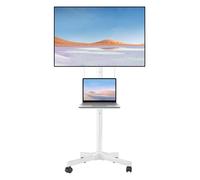 suptek ML55BW - Supporto per TV da 21 a 60 Pollici, Supporto TV Mobile con Menso