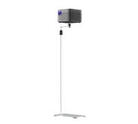 suptek PR001FPLW - Supporto estensibile per proiettore da 162,3 cm, orientabile a 360°, regolabile in altezza, staffa di montaggio per mini proiettore, compatibile con videocamera DVR Vlog e video da