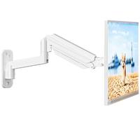 suptek Supporto da parete per monitor da 13 a 32 pollici, schermo LED/LCD/TV fino a 9 kg, supporto per monitor con molla a gas completamente regolabile, regolabile in altezza, inclinabile e girevole