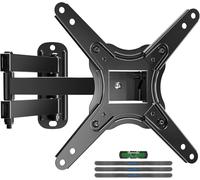 Suptek Supporto da parete per TV da 13 a 42 pollici, girevole, orientabile e inclinabile, con bracci articolati estesi per TV fino a 20 kg, Max VESA 200 x 200 mm, MA1345