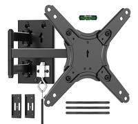 Suptek Supporto da parete per TV da 13 a 43 pollici, con blocco a movimento completo, per camper, rimorchi, barche, camion, interni ed esterni, VESA 200 mm, supporta 20 kg, modello MA1342