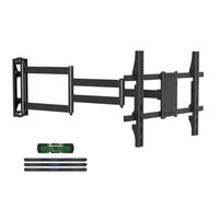 Suptek Supporto da parete per TV da 32 a 75 pollici, girevole, orientabile e inclinabile,con bracci articolati estesi per TV fino a 40 kg,Max VESA 600 x 400 mm MA1075L