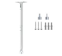 suptek Supporto da Parete Regolabile per Mini proiettore esteso da 125 cm, Supporto da soffitto con adattatori filettati per videocamera DVR (PR05LMINIW)