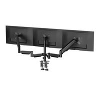 Suptek Supporto per Triplo Monitor con Molla a Gas per Schermi da 17-32 Braccio