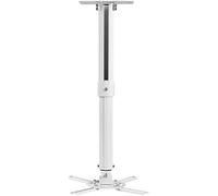 suptek Supporto Universale per Proiettori da Soffitto con Asta di Estensione da 27 a 54 cm Capacità di Carico Max. 13.6kg PR05W
