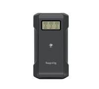 Suptig Banca di potere con caricabatterie, 10.000 mAh Battery Pack Charger Box per DJI Action 5, DJI Action 4, DJI Action 3 Batteria.