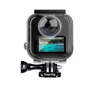 Suptig Custodia impermeabile, custodia subacquea compatibile con GoPro Max 2, impermeabile fino a 45 metri, perfetta per ciclismo, surf, immersioni, sci e altre attività