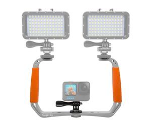 Suptig Dive Rig, Attrezzatura per Immersioni Supporto per Action Camera Compatibile con Gopro Hero 13 12 11 10 9 8 7 6 5 4 3 2, Gopro Max2, DJI Osmo, Insta 360, Akaso, Olympus TG, Telefono e Altre