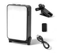 Suptig Mini luce video, luce selfie per fotocamera, telefono, GoPro, DJI Action, laptop, ecc.