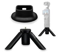 Suptig Osmo Pocket 3 - Supporto per treppiede, in silicone, antiscivolo, per DJI Osmo Pocket 3, accessori (nero)