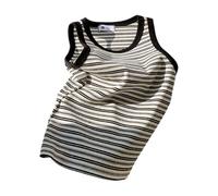 SUPTTING Canotta sportiva da donna, traspirante, leggera, sportiva, funzionale, per yoga, senza maniche, con schiena incrociata, in tessuto a rete, vestibilità comoda, per corsi di yoga, jogging