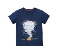 SUPTTING Maglietta da ragazzo Tornado Meteo Fenomeno Stampa Manica Corta Girocollo Maglia per Bambini Maglietta Casual Casual Maglietta Grafica Abbigliamento Scienza Abbigliamento per Ragazzi Natura