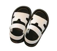 SUPTTING Sandali da trekking da ragazza, con cinghie regolabili, casual, funzionali, comodi, antiscivolo, da trekking, suola imbottita, per le gite scolastiche estive, Stile P03 Bianco, 25 EU