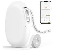 SUPVAN E10 Mini Etichettatrice Bluetooth con Nastro, Etichette Continue Impermeabili, App Versatile con 30+ Font e 660+ Icone, Etichettatrice Senza Inchiostro per Casa, Cucina, Scuola, Ufficio, Bianco