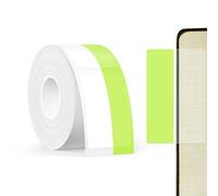SUPVAN T50M Serie Nastro Etichettatrice, 45 mm x (13+15) mm, Nero su Verde