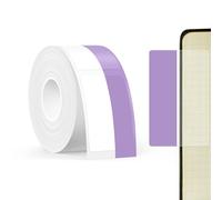 SUPVAN T50M Serie Nastro Etichettatrice, 45 mm x (13+15) mm, Nero su Viola