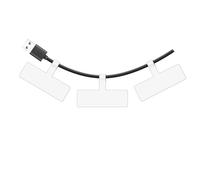SUPVAN T50M Serie Nastro Etichettatrice, 45mm x 30mm + 35mm, Nero su Bianco