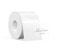 SUPVAN T50M Serie Nastro Etichettatrice, Nero su Trasparente, 40 mm x 30 mm