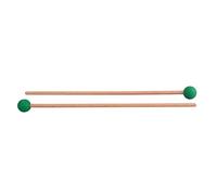 SUPVOX 1 paio Bacchette per Glockenspiel con Legno e Testa Verde Accessori per Strumenti Musicali per Educazione Musicale per Percussioni