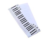 SUPVOX 1 Pezzo Tastiera Piano Adesivi Pratica per Principianti Guida Chiara per Esercizi e Ink Facile da Arrotolare e Spazio