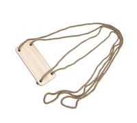 SUPVOX 1 Pz Swing del pioppo di corda di sospeso all'aperto altalena sicura altalena divertente altalena appesa per adulti semplice poltrona sospesa sedia sospesa di legno