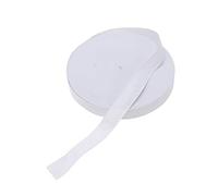 SUPVOX 1 Rotolo Elastico Cucito Bianco Nastro Elastico Intrecciato ad Alta Elasticità 4000 * 2 5 cm per Artigianato Fai da Te Vestiti Cintura
