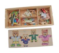 SUPVOX 1 Set Di Puzzle Per Vestirsi Puzzle Per Puzzle Di Animali Giocattolo Dei Cartoni Animati Puzzle Di Animali Giocattoli Dei Cartoni Animati Puzzle Per Puzzle Di Vestiti Per
