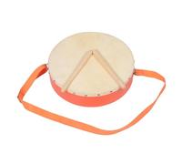 SUPVOX 1 Set Di Rullante Per Tamburo Di Legno Per L'Educazione Musicale Orff Per In Età Prescolare Per Famiglie E Lezioni Di Musica Giocattolo Per L'Apprendimento Del Ritmo