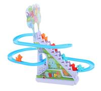 SUPVOX 1 Set Dinosauro Scalare le scale giocattoli Slide della pista di dinosauro giocattoli da arrampicata per scalare il giocattolo dinosauro che sale le scale giocattolo lega