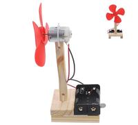 SUPVOX 1 Set Esperimenti Scientifici per Kit Diy per Ventilatore Miniaturizzato Accessori Educativi per Sviluppare Competenze Cognitive e Coordinazione Mano Occhio Colore