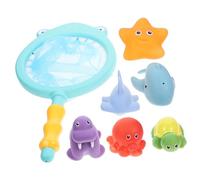 SUPVOX 1 Set Giocattoli da Bagno per Animali Colorati e Rete da Giocattoli Interattivi con e Cambio Colore Facili da e Riporre per Bagni Divertenti e Sicuri