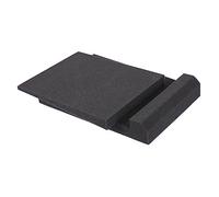 SUPVOX 1 Set Isolanti Acustici per Altoparlanti Materiale Ad Densità per Riduzione e Rumori Indesiderati Configurazione Angolare per Monitor e Subwoofer Nero