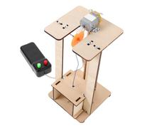 SUPVOX 1 Set Kit Diy Ascensore per Meccanico per Attività Stem e Sviluppo delle Competenze Motorie