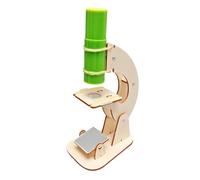 SUPVOX 1 Set Microscopio Diy per Kit Esperimenti Scientifici Educativo per Sviluppare Abilità Pratiche e Conoscenze Tecnologiche Sicuro e Facile da Assemblare
