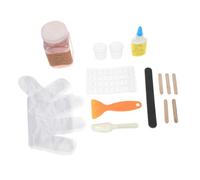 SUPVOX 1 Set Mini Stampo Per Mattoni Materiali Da Costruzione in Miniatura Fabbricante Di Mattoni Mini Mattoncini Fai Da Te Stampo Per Mattoni Da Tavola Di Sabbia Plastica