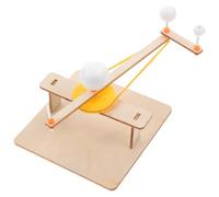 SUPVOX 1 Set modello di Legno Sistema Solare Bambini Rod Pianeta Sistema Solare Insegnamento Modelli Sole-Terra-Luna Modello Terra Luna Sole