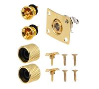 SUPVOX 1 Set Piastra Jack Boatshaped per Cintura e Ritenzione delle Corde per Comfort e Stabilità nel Suono